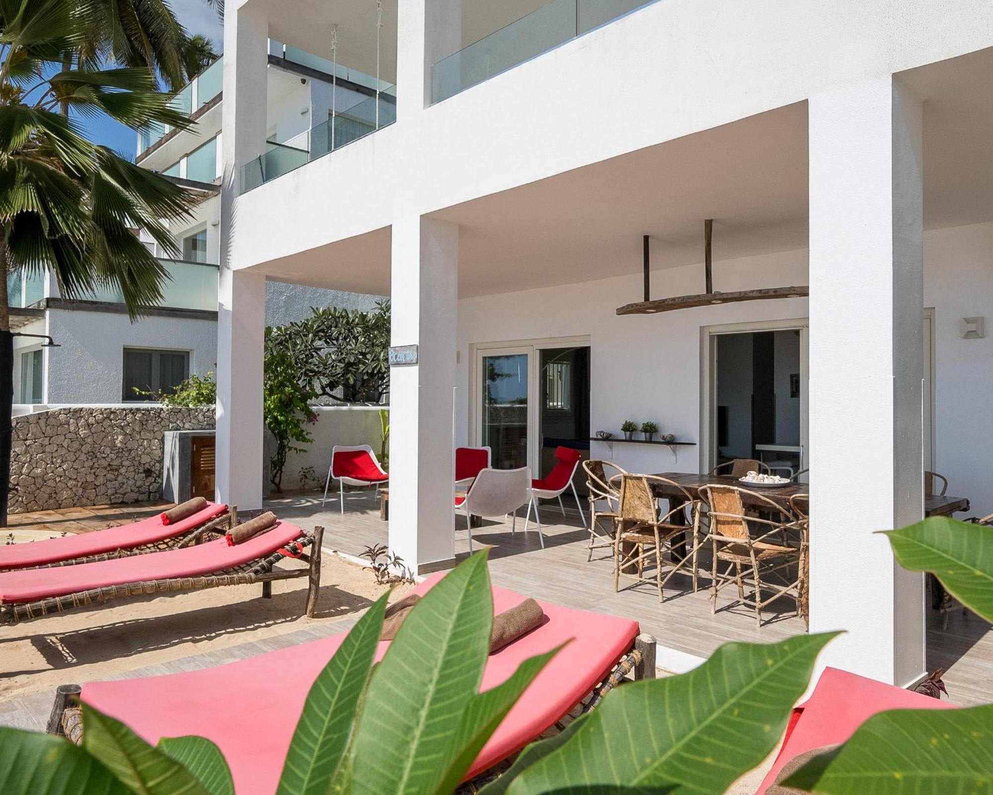 Ocean Blue Apartment With Panoramic Pool Zanzibarhouses Kiwengwa  Exterior photo