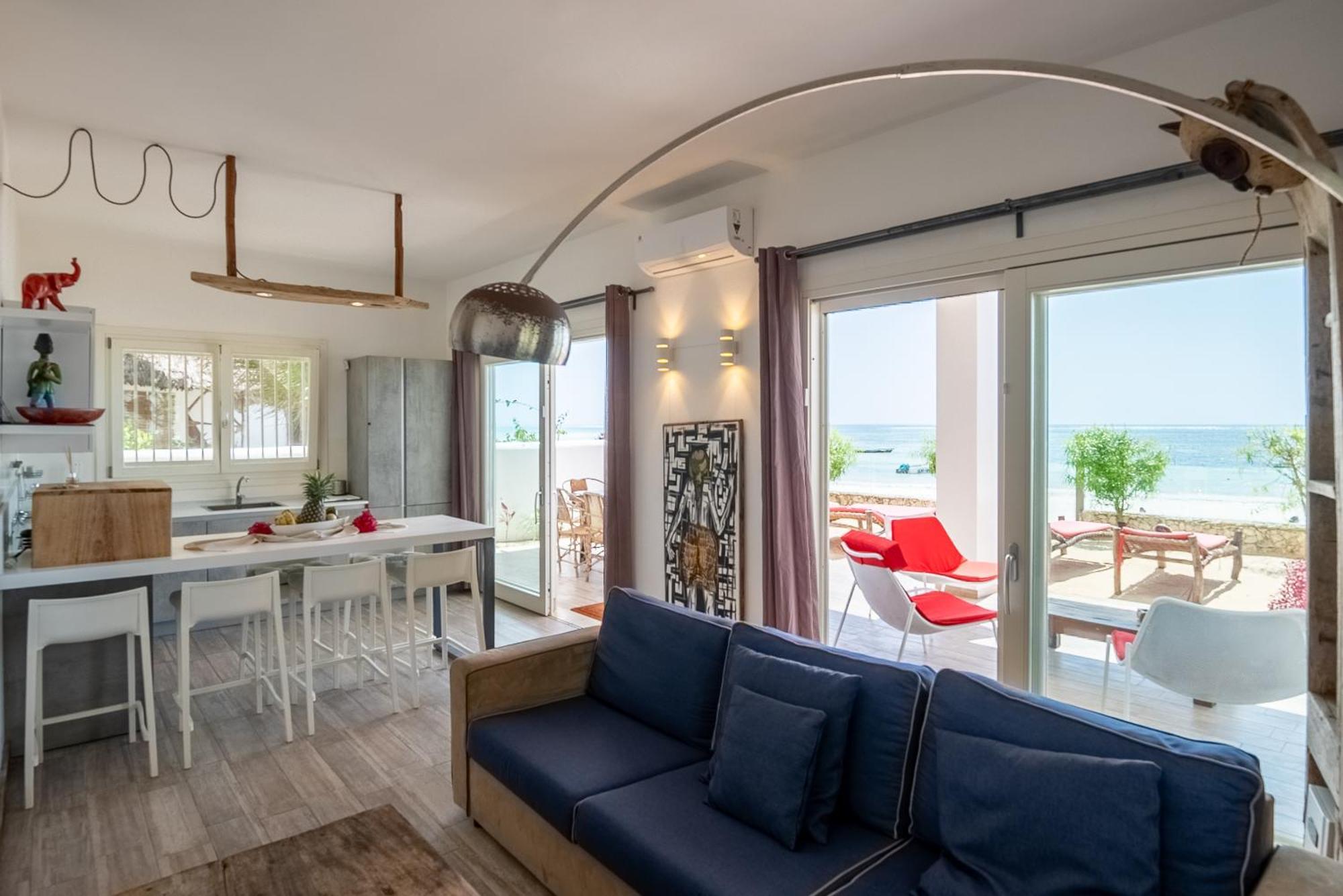 Ocean Blue Apartment With Panoramic Pool Zanzibarhouses Kiwengwa  Exterior photo